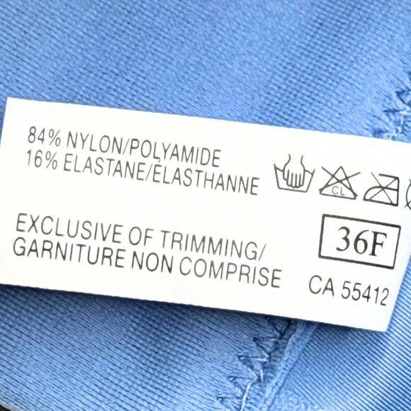 ⭐ NWT Fit Fully Yours Maxine Moulded Bra • Sky Blue • 36F ⭐ - Picture 5 of 7